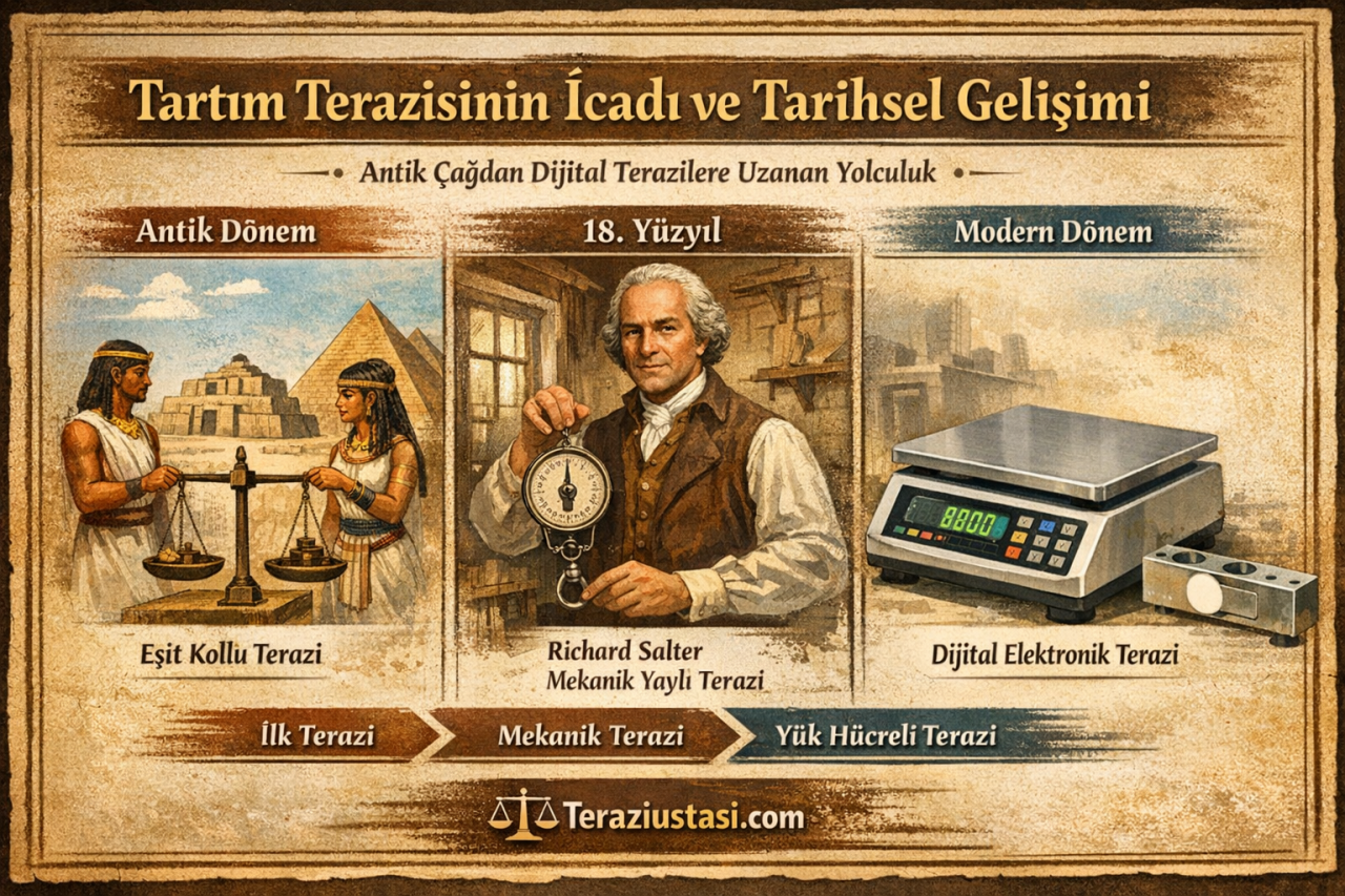 Tartım Terazisinin İcadı ve Tarihsel Gelişimi