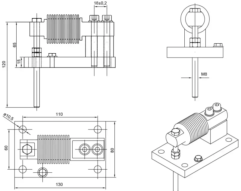 LA66 200T Loadcell
