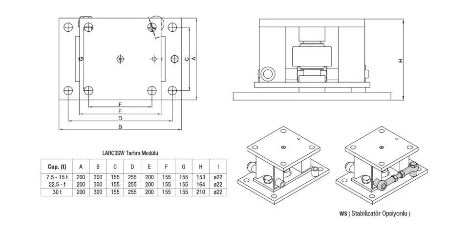 LARC3SW Loadcell