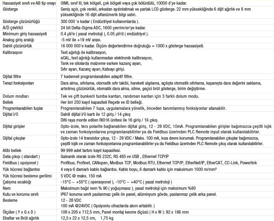 BX30Total Tumba-Randıman Kontrolörü