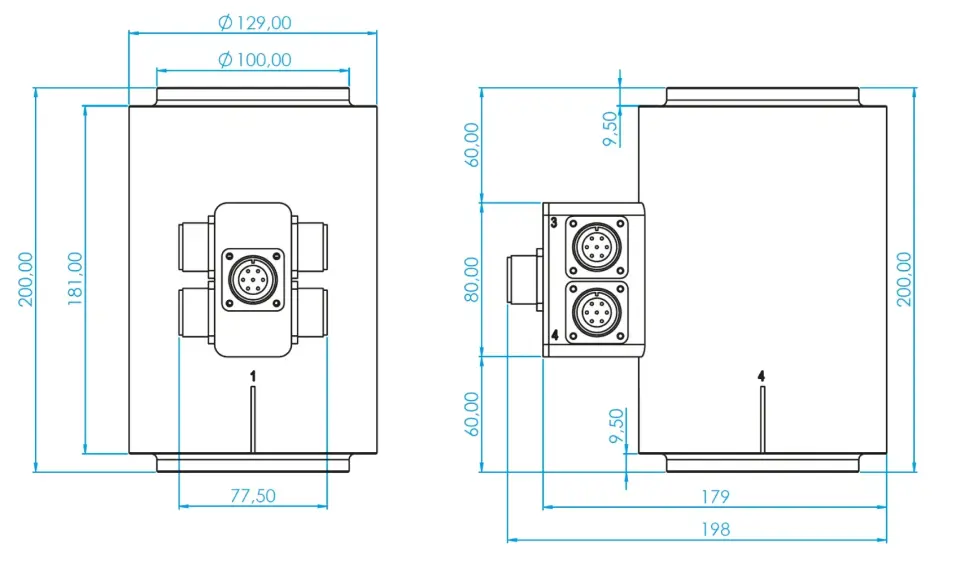GMZ Baskı Tip Loadcell