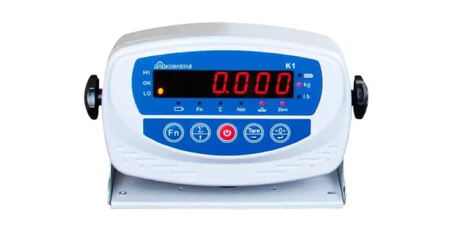 K1 Tartım indikatörü