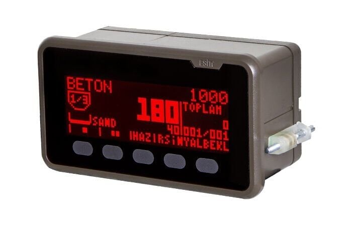 ECI-BA Reçeteleme Özellikli Tartım Kontrolörü